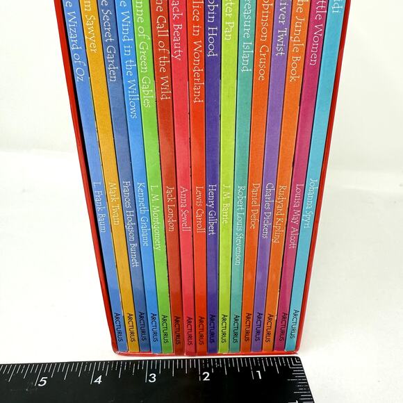 Arcturus The Children’s Classics Collection 16 Book Box Set NEW Books, Worn Box - Picture 7 of 9